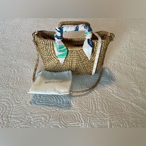 summer raffia bag
